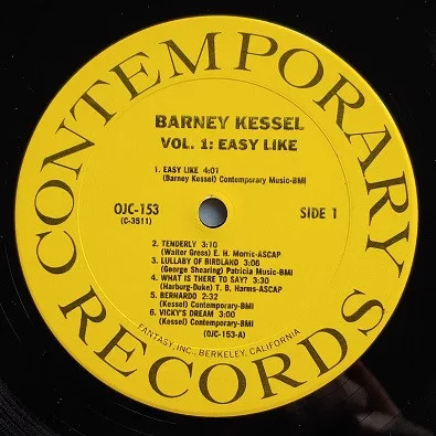 Barney Kessel - Easy Like 3 Barney Kessel - Easy Like