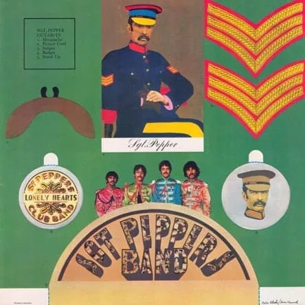 THE BEATLES Sgt. Pepper's UK版 mono Beatles, The ‎– Sgt. Pepper's Lonely Hearts Club Band (UK Mono)
