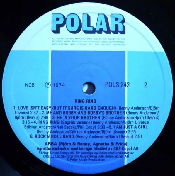 Björn Benny & Agnetha Frida – Ring Ring 3 Björn Benny & Agnetha Frida – Ring Ring