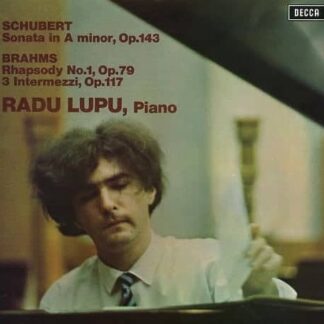 Radu Lupu, Franz Schubert, Johannes Brahms ‎– Piano