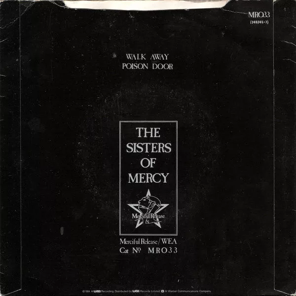 The Sisters Of Mercy – Walk Away / Poison Door (UK) 3 The Sisters Of Mercy – Walk Away / Poison Door (UK) - Image 3