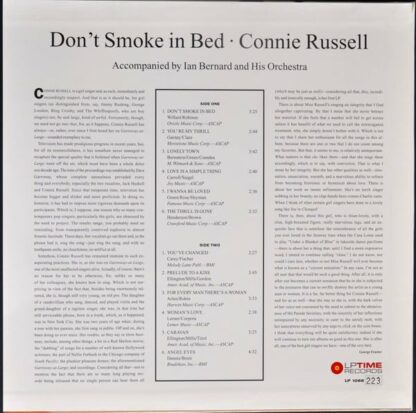 Connie Russell ‎– Don't Smoke In Bed
