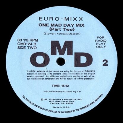 OMD ‎– One Mad Day Mix