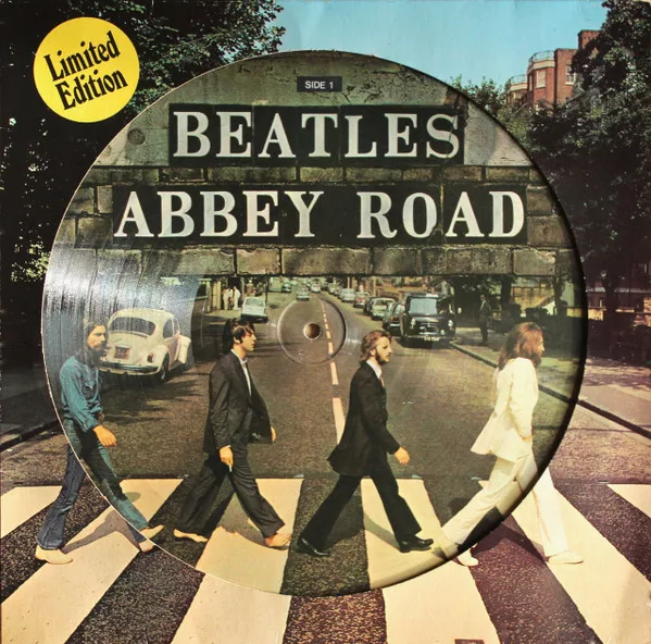 ABBey Road THE BEATLES ポスター The-Beatles-Abbey-Road-Wall-