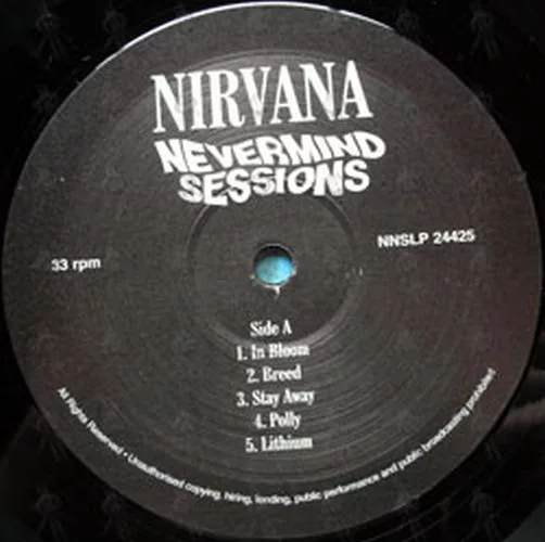 Nirvana – Nevermind Sessions – Vinyl (LP, Unofficial Release